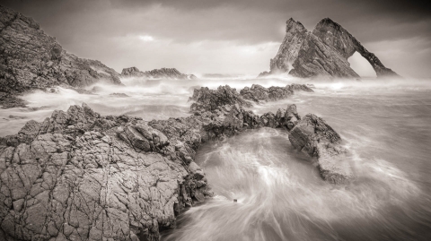 Storm #2 | Bow Fiddle Rock, Portknockie